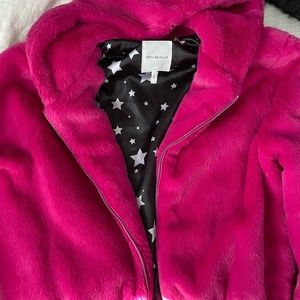 Hot pink zip up
